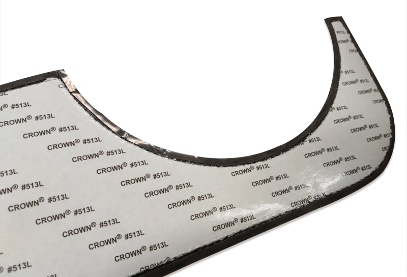 ino la design ドアキックガード レザー調・白ステッチ Fiat500