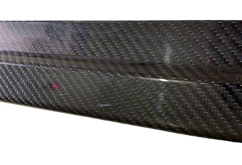 GRU スーパードライカーボン サイドスカート Version-1 【デモカー装着品】