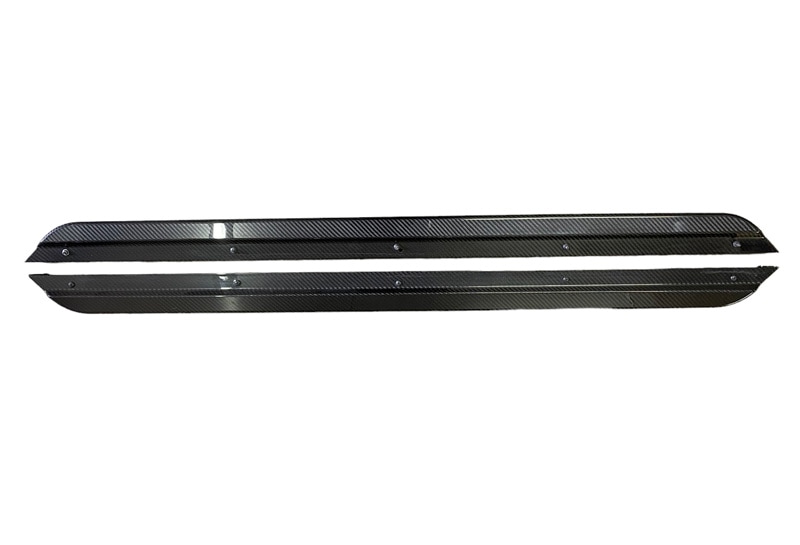 GRU スーパードライカーボン サイドスカート Version-1 【デモカー装着品】