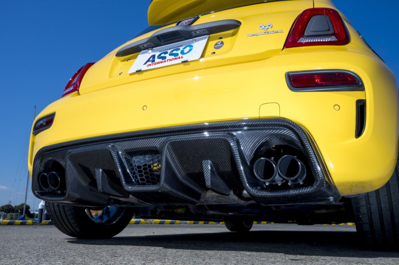 GRU スーパードライカーボン リアディフューザー Ver2