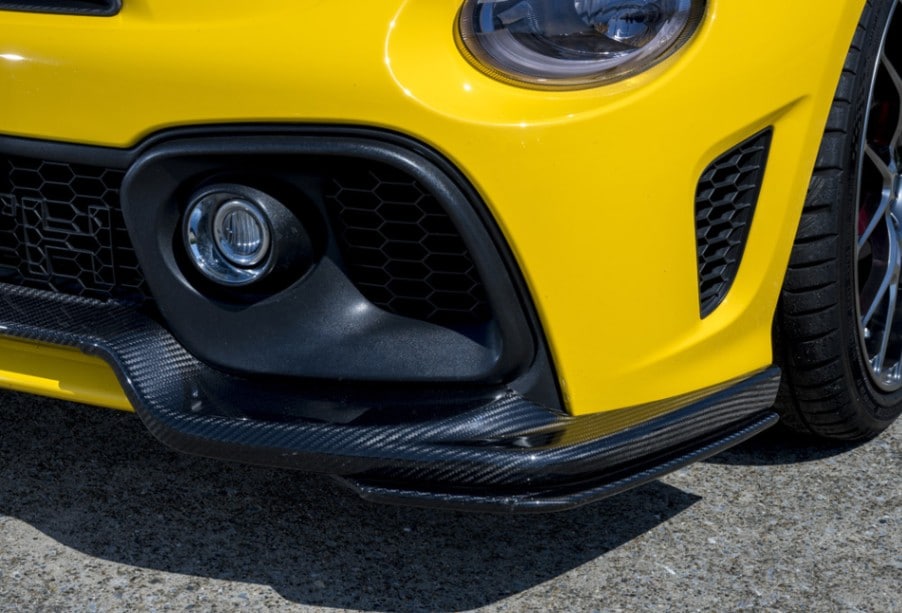 GRU スーパードライカーボン フロントリップ V2 アンダー 【ABARTH595】