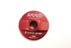 ASSPIDE アルミフューエルキャップカバー レッド　ABARTH500・595・695 / FIAT500