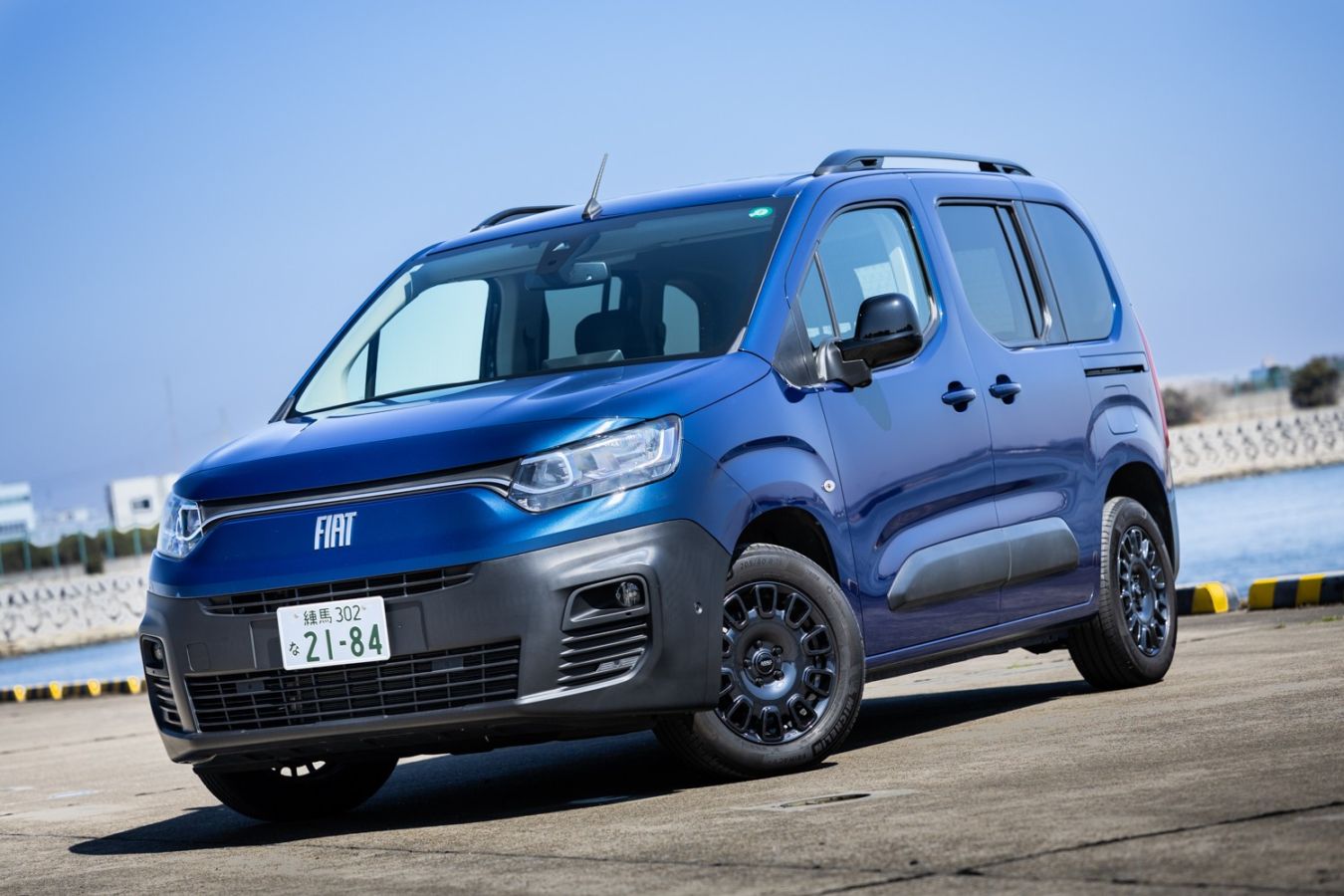 Partire10° 16×6.5J ET45 5/108  マットブラック　1台分（4本）【FIAT DOBLO】　