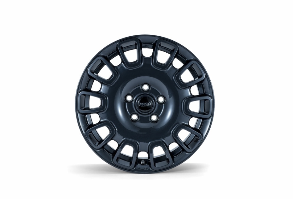 Partire10° 16×6.5J ET45 5/108  ガンメタリック　1台分（4本）　【FIAT DOBLO】　