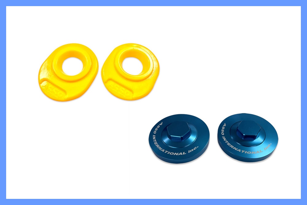 アバルト，フィアット，ASSOトップマウントブッシュ アバルトの乗り心地を劇的に改善！ASSPIDE トップマウントブッシュ