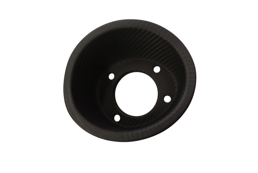 ASSPIDE スーパードライカーボン フューエルリッド [マット]　ABARTH500・595・695