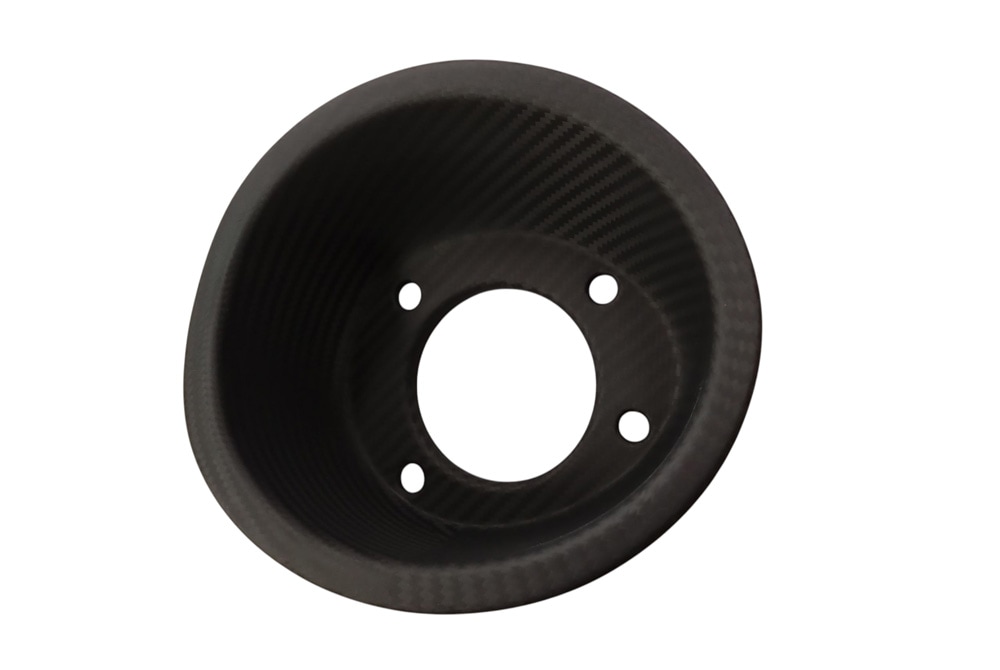 ASSPIDE スーパードライカーボン フューエルリッド [マット]　ABARTH500・595・695