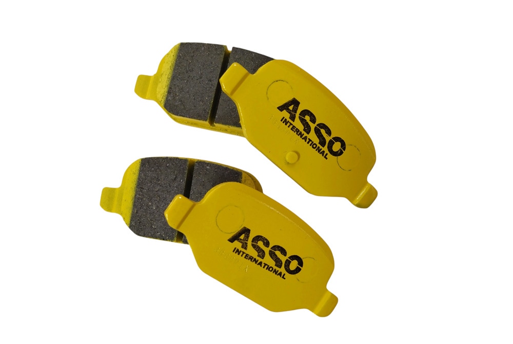 ASSPIDE　ストリートスポーツパッド［イエロー］　ABARTH500・595・695　リア