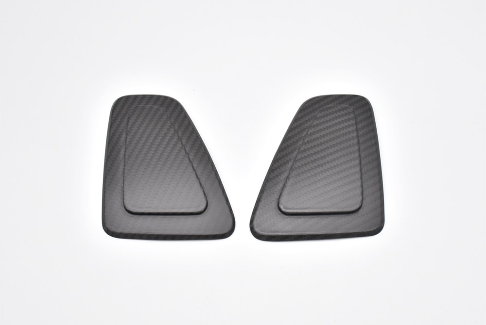 GRU　スーパードライカーボン　[ハーフグロス]　リアストップランプ　インナーカバー　【ABARTH595・695 S4～】【Fiat500後期】