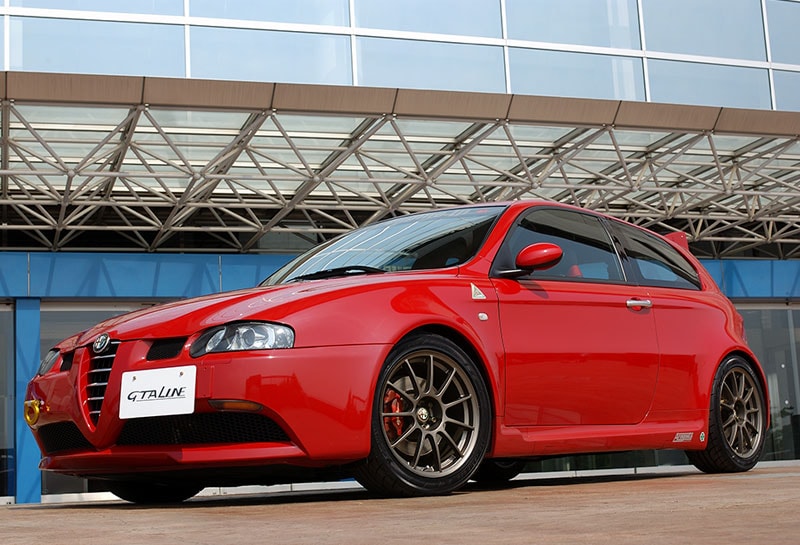 Partire 17×7.5J ET35 5/98 Caramello 【Alfa147GTA】【完売・終了】