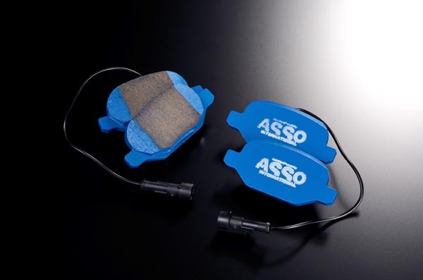 ASSO　低ダスト　ストリートパッド　MiTo　リヤ　【BOSCH製キャリパー用】