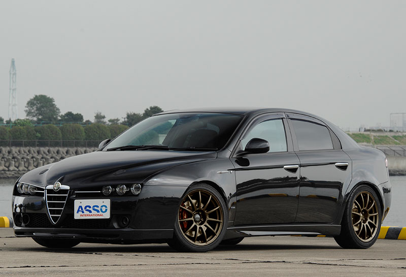Partire 18×8J ET38 5/110 Caramello 1台分(4本) 【Alfa159】 【ご予約】