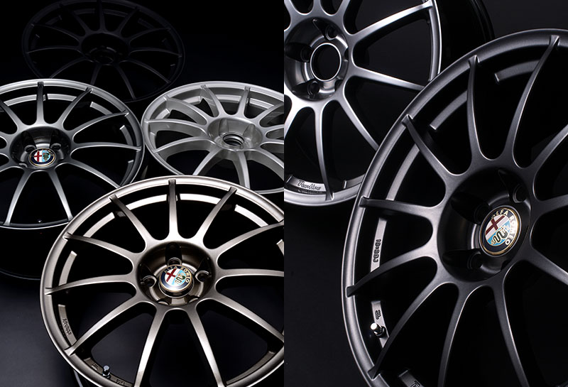 Partire 18×8J ET38 5/110 TitanGray 1台分（4本） 【AlfaBrera】 【ご