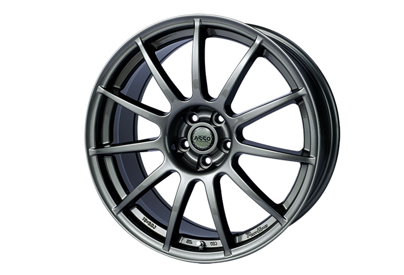 Partire 17×7.5J ET35 4/98 TitanGray　1台分（4本）　【Fiat500】　【ご予約】