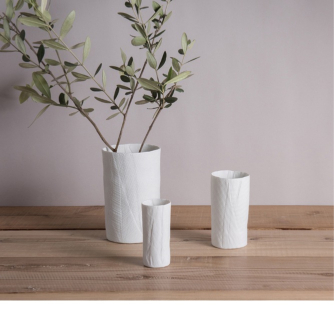 ceramic mimic fabric L