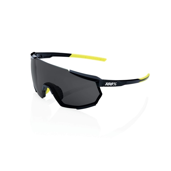 100% ワンハンドレッド RACETRAP 3.0 - Gloss Black/Smoke Lens | 100