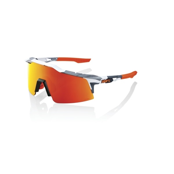 Masque 100% Glendale – Soft Tact Grey Camo / Hiper Red Multilayer Mirror