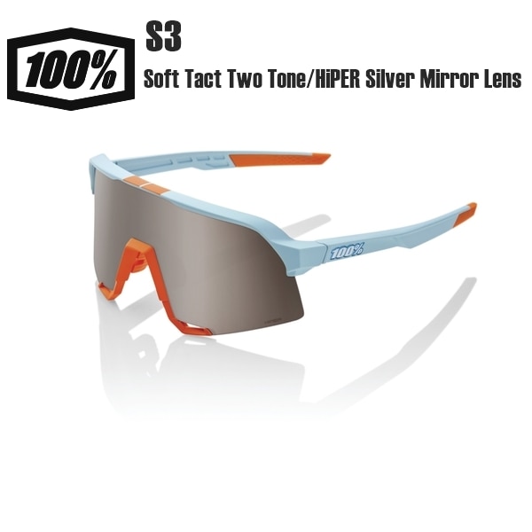 100% ワンハンドレッド S3 - Soft Tact Two Tone/HiPER Silver Mirror