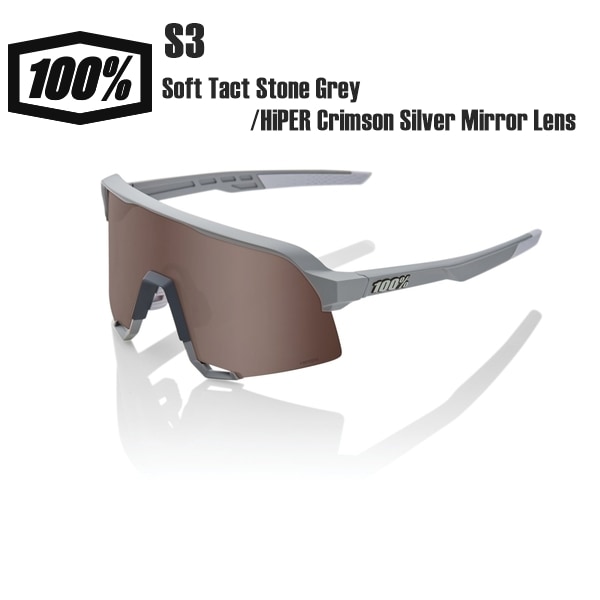 100% Racetrap 3.0 Occhiali - HiPER Mirror Lens - Soft Tact Black / Red