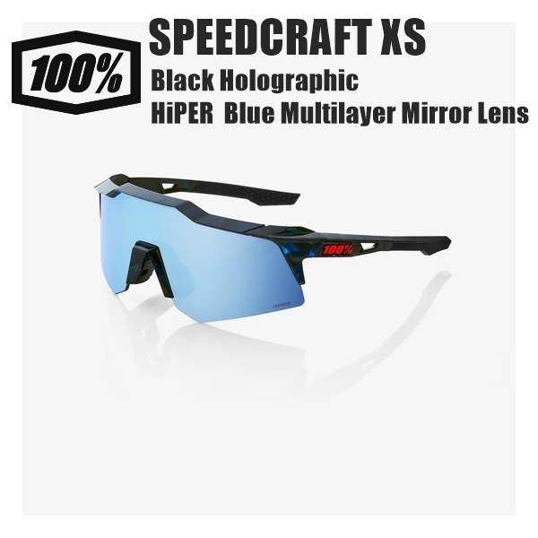 100% ワンハンドレッド SPEEDCRAFT XS Holographic 100% ワンハンドレッド SPEEDCRAFT XS Black Holographic HiPER Blue