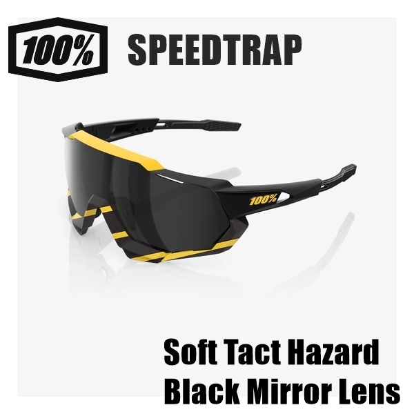 Oakley - 100%サングラス SPEEDTRAP SOFT TACT ブラックミラーレンズ Amazon.com: 100% SPEEDTRAP - Soft Tact Black - HiPER Red