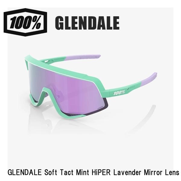 100% ワンハンドレッド GLENDALE Soft Tact Mint HiPER Lavender Mirror Lens
