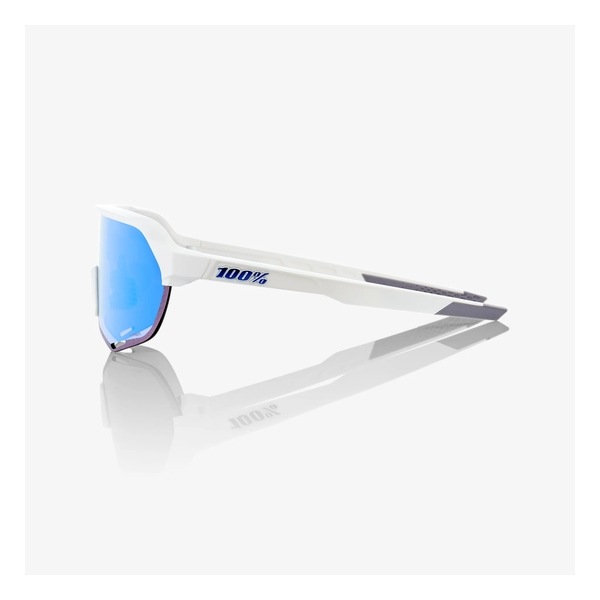 100% ワンハンドレッド S2 - Matte White / HiPER Blue Multilayer