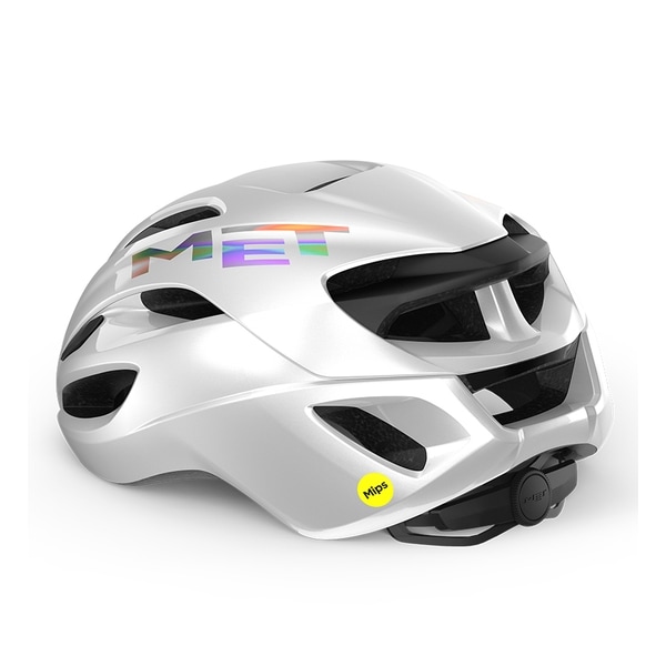 MET メット RIVALE MIPS White Holographic/Glossy