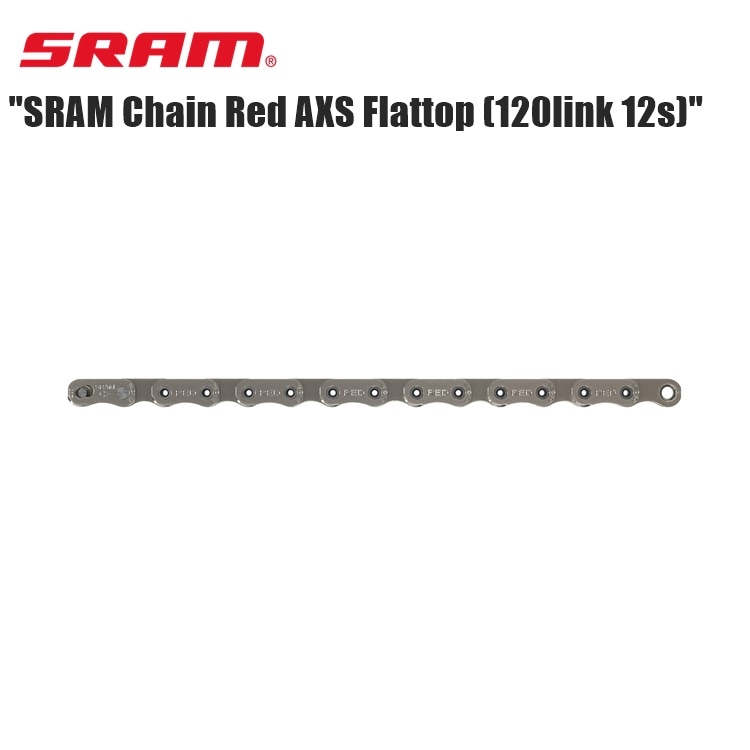 SRAM (スラム) Chain Red AXS Flattop 12速用｜Sevivalgroup.com