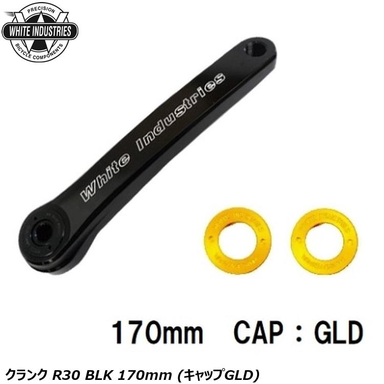 WHITE INDUSTRIES ホワイトインダストリーズ クランク R30 BLK 170mm