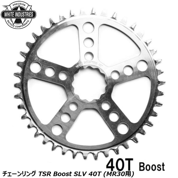 WHITE INDUSTRIES ホワイトインダストリーズ チェーンリング TSR Boost SLV 40T (MR30用)