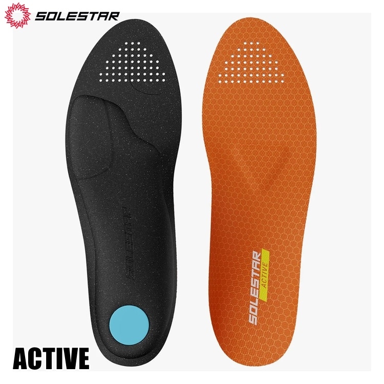 Solestar ソールスター ACTIVE インソール オレンジ 