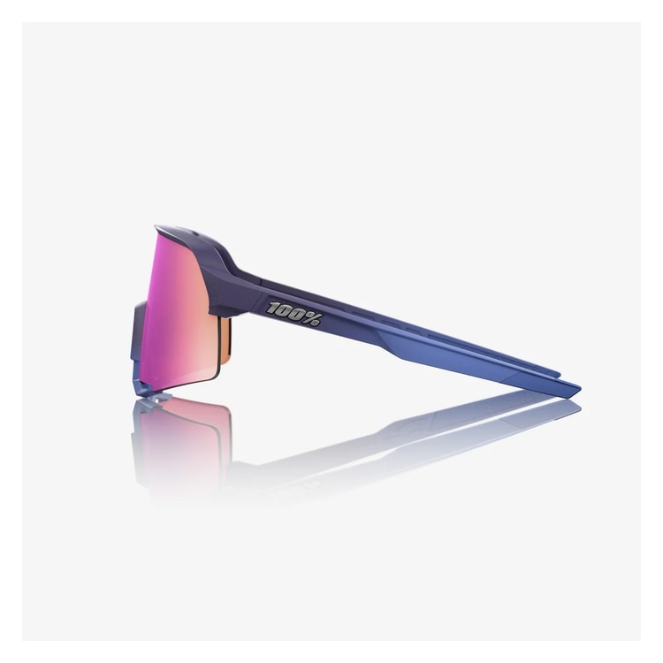 100% ワンハンドレッド S3 Satin Storm Metallic/Puple Mirror Lens