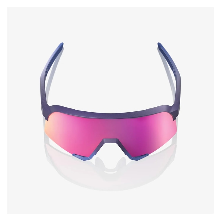 100% ワンハンドレッド S3 Satin Storm Metallic/Puple Mirror Lens