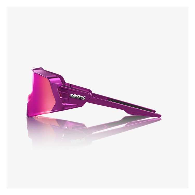 新品正規品 100% KORBIN X Purple Chrome サングラス 100% ワンハンドレッド KORBIN X Gloss Purple Chrome /Puple