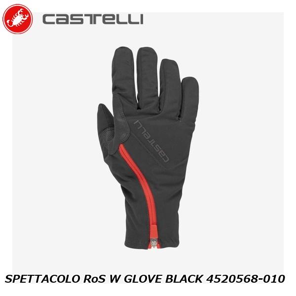 CASTELLI カステリ SPETTACOLO RoS W GLOVE BLACK 4520568-010