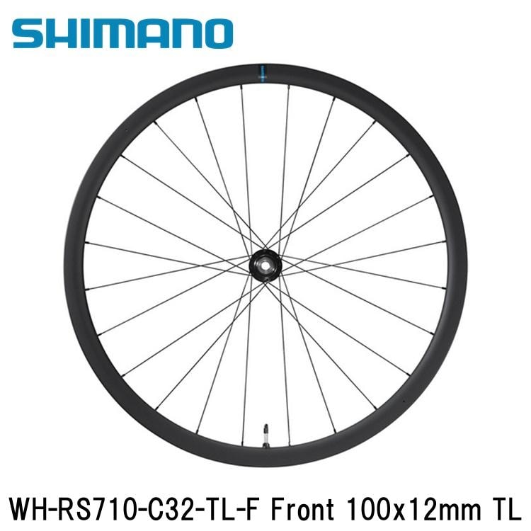 SHIMANO シマノ105 (R7100 12S) WH-RS710-C32-TL-F Front 100x12mm TL