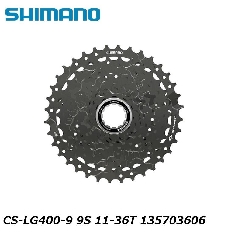 SHIMANO シマノCUES(U3000/U4000/U6000/U8000) CS-LG400-9 9S 11-36T 135703606