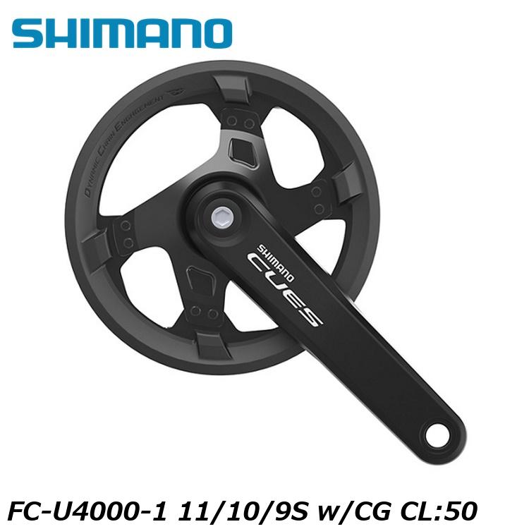 SHIMANO シマノCUES(U3000/U4000/U6000/U8000) FC-U4000-1 11/10/9S w/CG CL:50
