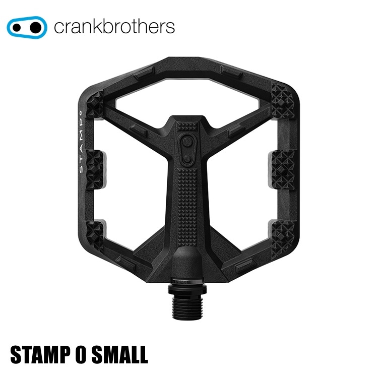CrankBrothers クランクブラザーズ スタンプ 0 ペダル ブラック スモール 17051