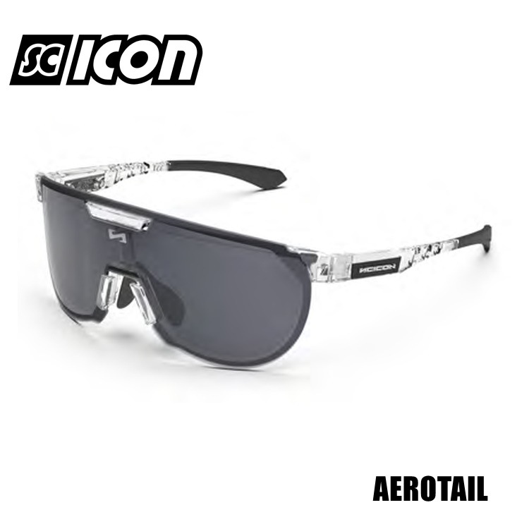 SCICONSPORTS シーコン SCICON SPORTS AEROTAIL FRAME:Crystal Gloss (LENS:Multimirror Silver)