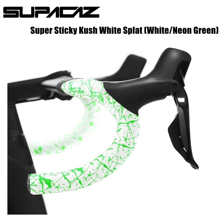 SUPACAZ スパカズ SUPACAZ Super Sticky Kush White Splat (White/Neon Green)