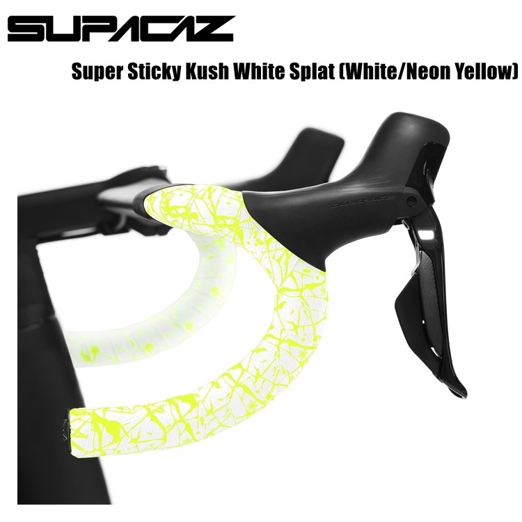 SUPACAZ スパカズ SUPACAZ Super Sticky Kush White Splat (White/Neon Yellow)