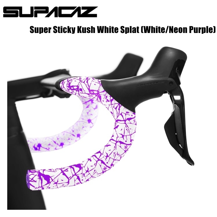 SUPACAZ スパカズ SUPACAZ Super Sticky Kush White Splat (White/Neon Purple)