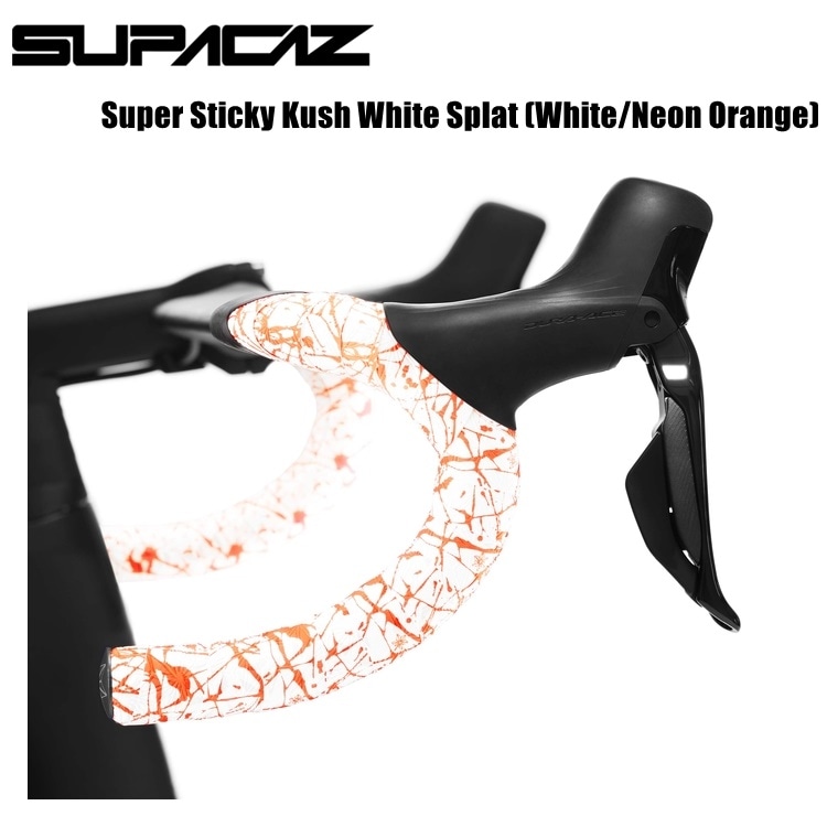 SUPACAZ スパカズ SUPACAZ Super Sticky Kush White Splat (White/Neon Orange)