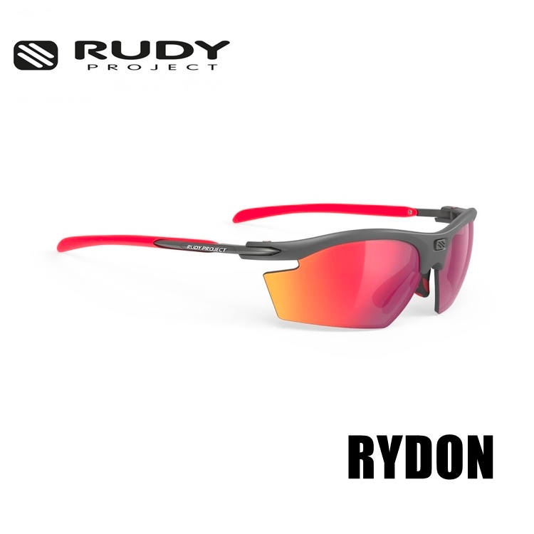 RUDY PROJECT ルディプロジェクト RYDON ライドン グラファイトフレーム マルチレーザーレッドレンズ