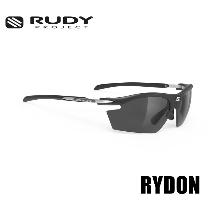 RUDY PROJECT ルディプロジェクト RYDON ライドン ブラックマットフレーム ポラール3FXグレイレンズ