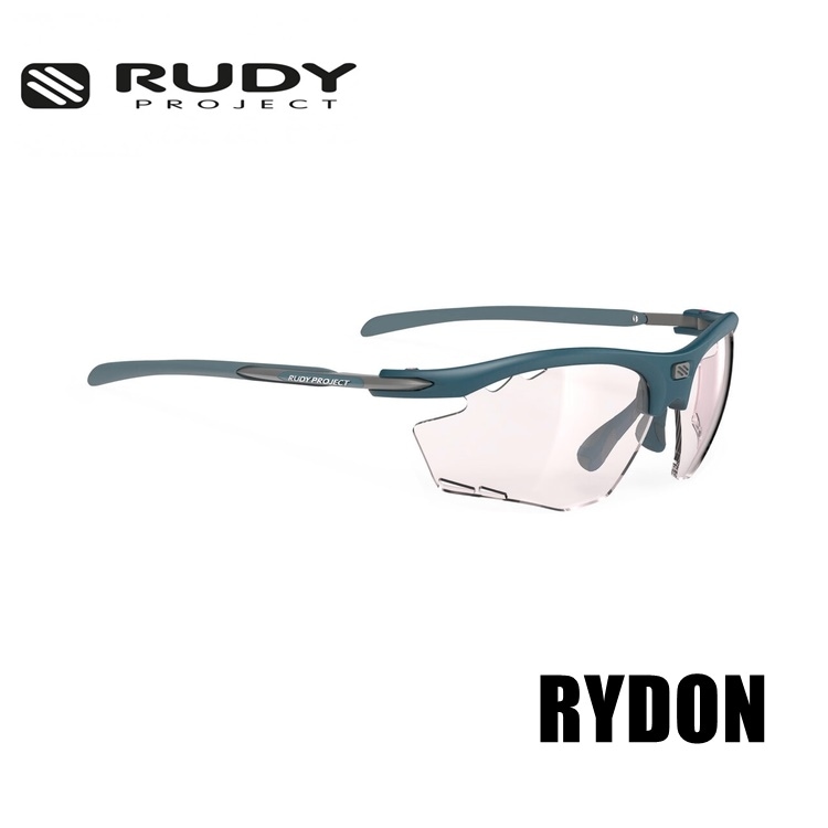 RUDY PROJECT ルディプロジェクト RYDON ライドン パシフィックブルーマットフレーム インパクトX2 調光レッドレンズ