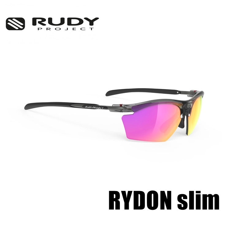 RUDY PROJECT ルディプロジェクト RYDON slim ライドンスリム クリスタルアッシュフレーム マルチレーザーサンセットレンズ