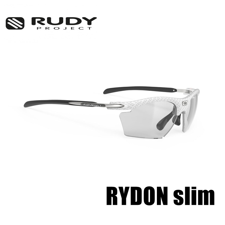 RUDY PROJECT ルディプロジェクト RYDON ライドンスリム ホワイトカーボニウムフレーム インパクトX2 調光ブラックレンズ